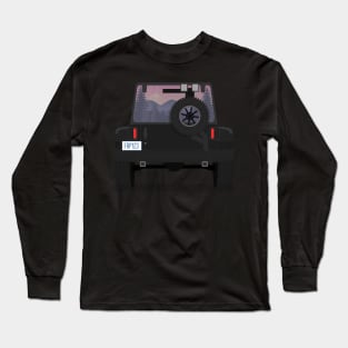 An Amazing View Of Backside Of An Offroad Car For Traveling Long Sleeve T-Shirt